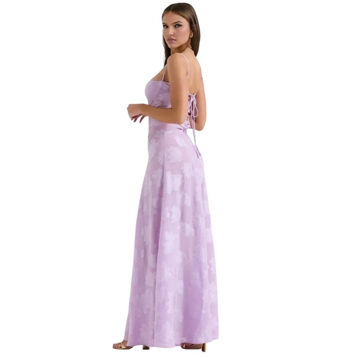 Abito Maxi Donna Corsetto Schiena Allacciata - Image 25