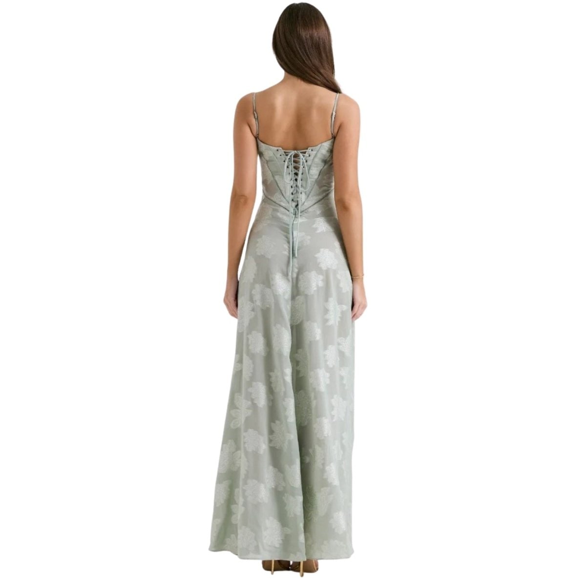 Abito Maxi Donna Corsetto Schiena Allacciata - Image 33