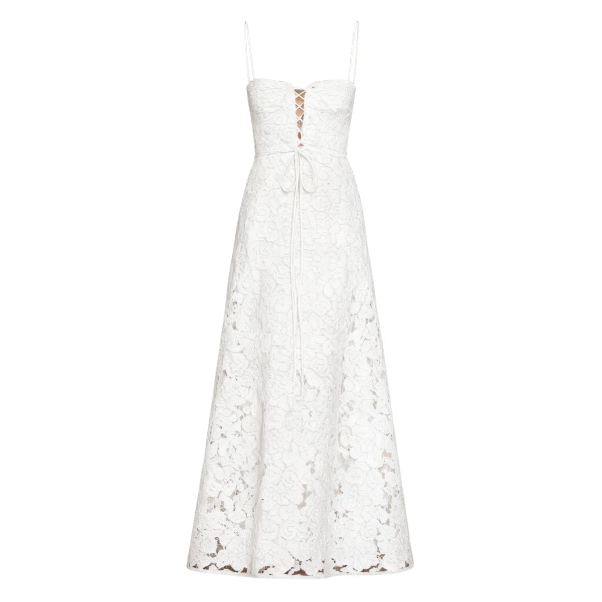 Abito Maxi Donna Corsetto Schiena Allacciata - Image 7