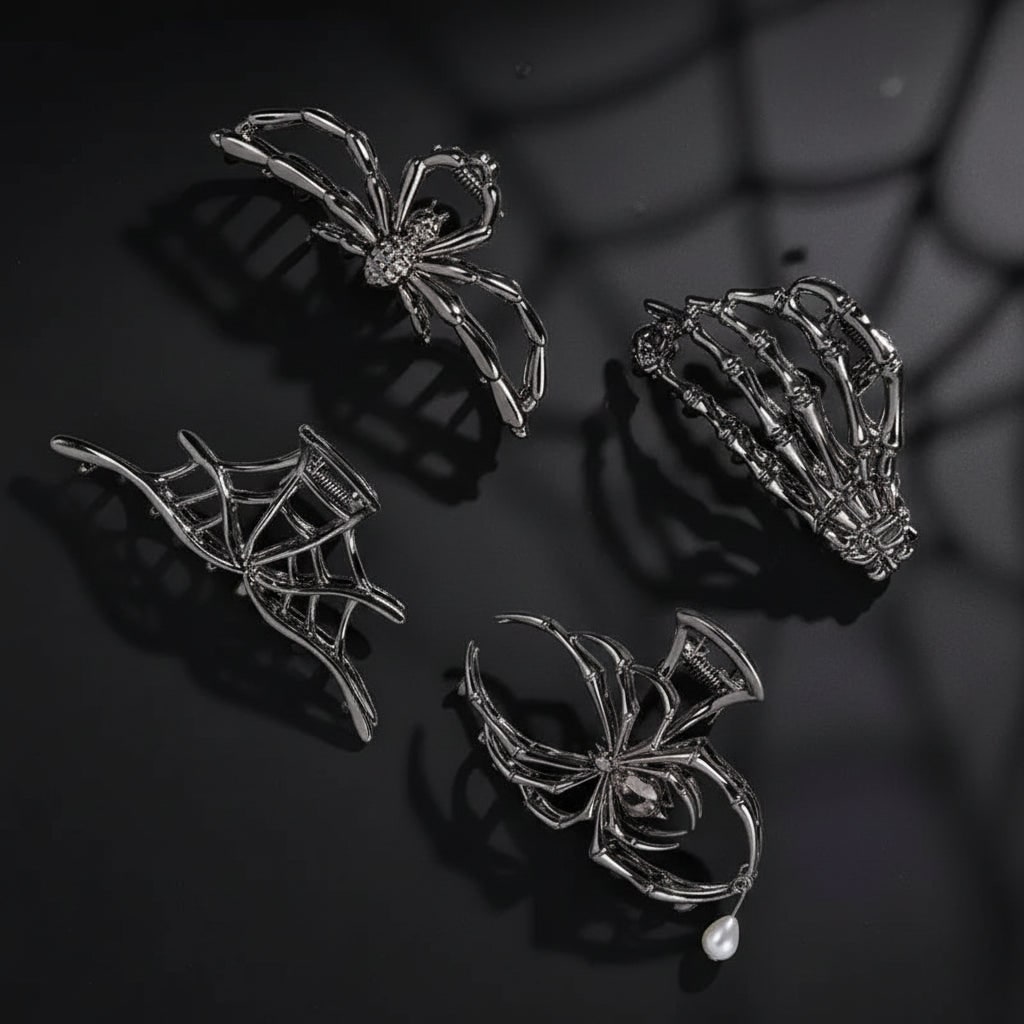 Accessori Halloween Fermagli Capelli Design Divertenti - Image 1