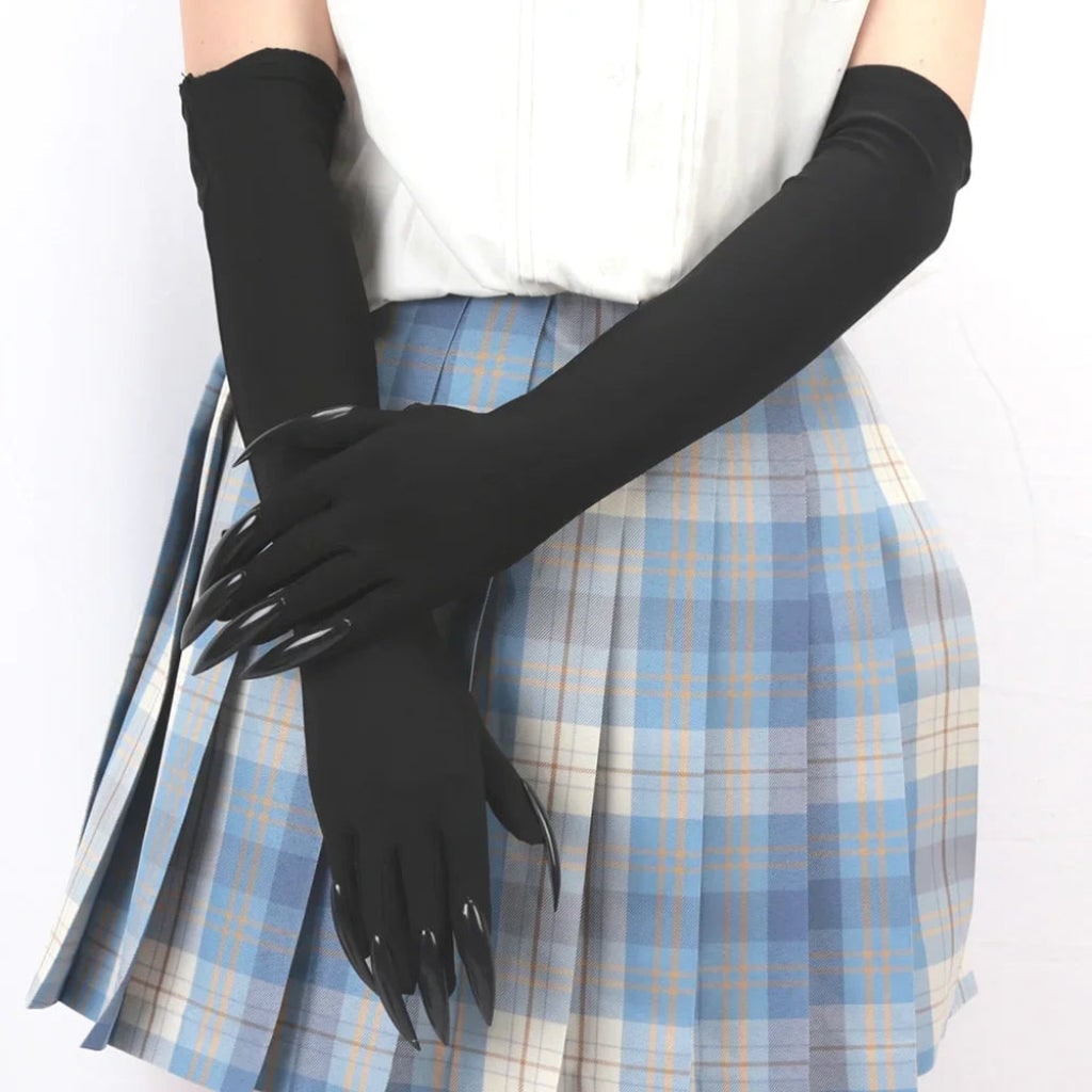 Accessori Halloween Guanti Lunghi Costume - Image 4