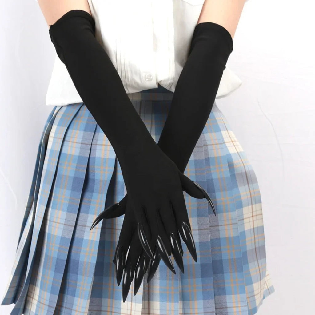 Accessori Halloween Guanti Lunghi Costume - Image 5
