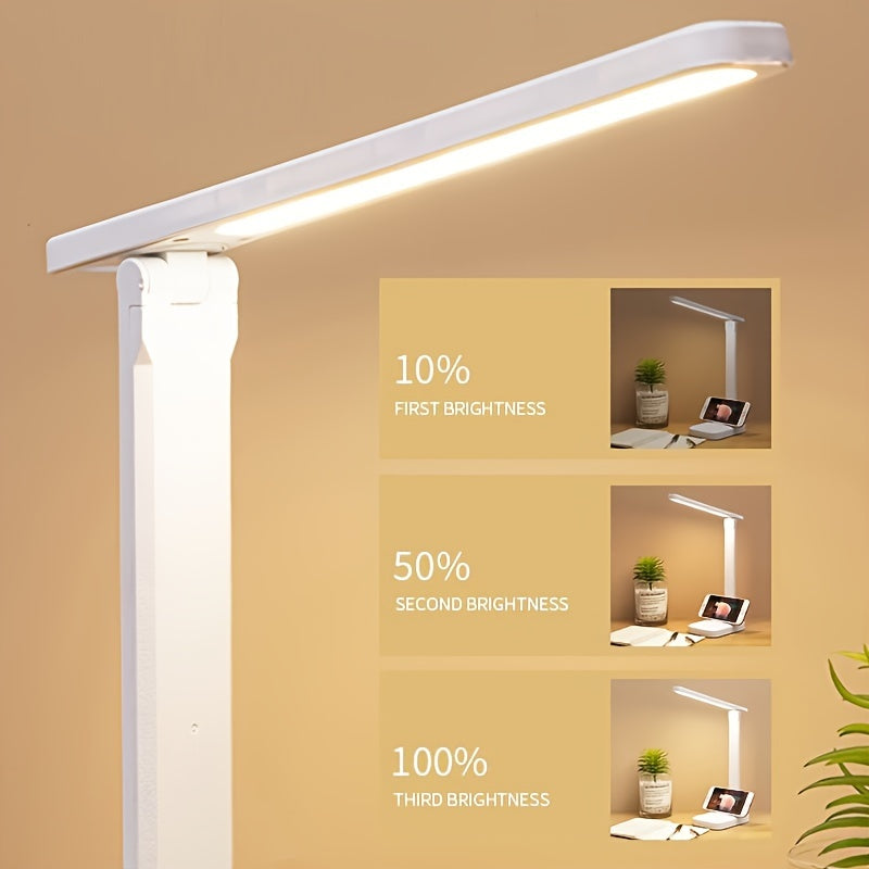 LumiDesk - Lámpara de escritorio LED regulable con control táctil y USB