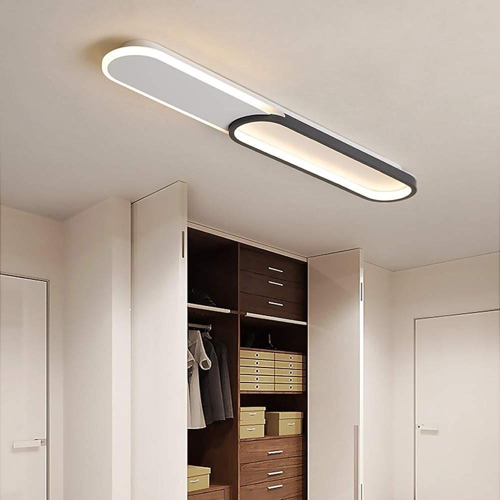 Lámpara de techo empotrada rectangular 2 Minimalista LED