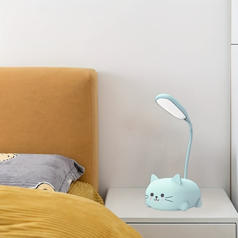 KatanaLicht - Lampada da scrivania LED regolabile con funzione di ricarica USB