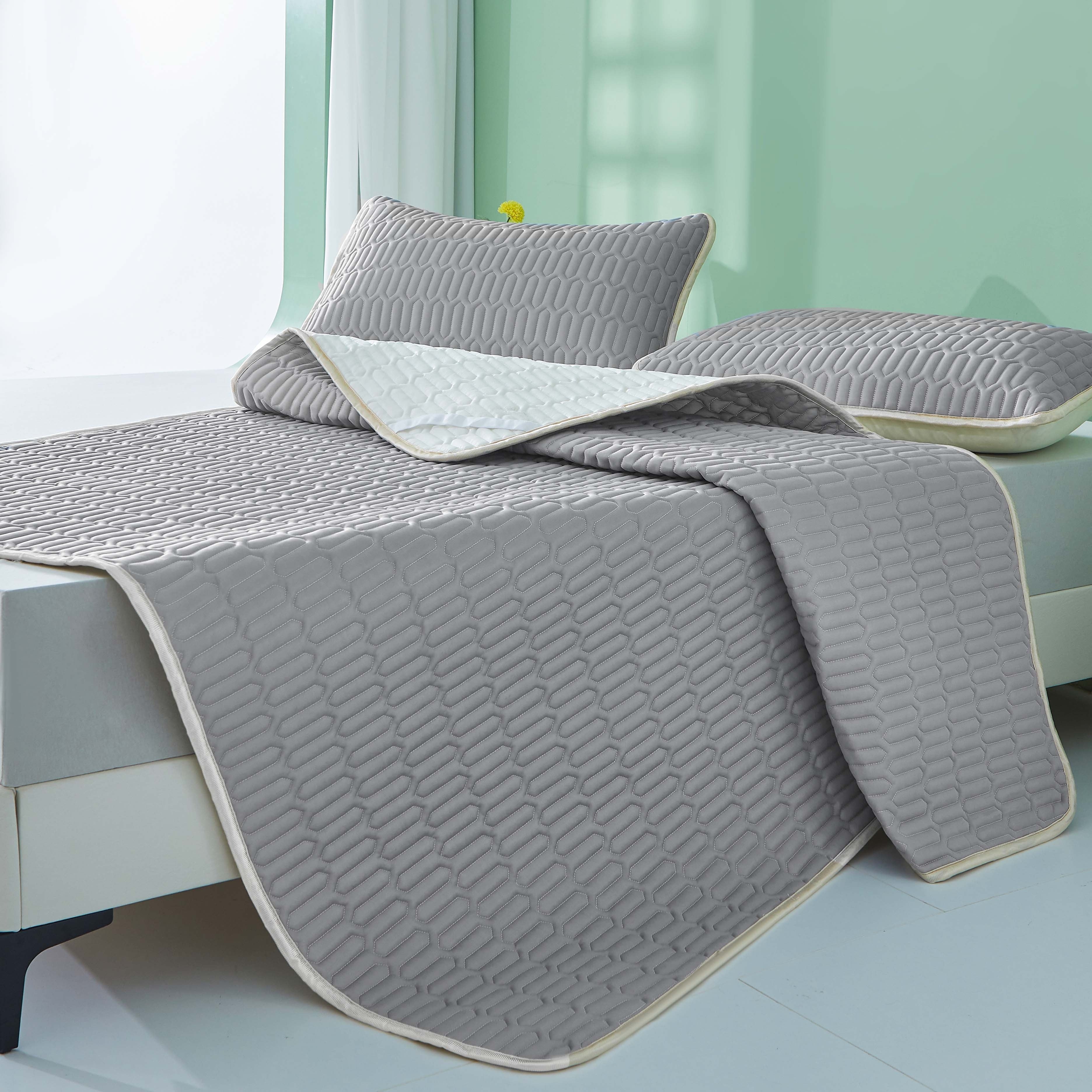 Tapete Fresco de Látex - Conjunto de 2/3 unidades de tapete fresco de látex de verão para quarto ou quarto de estudante, Respirável e Dobrável