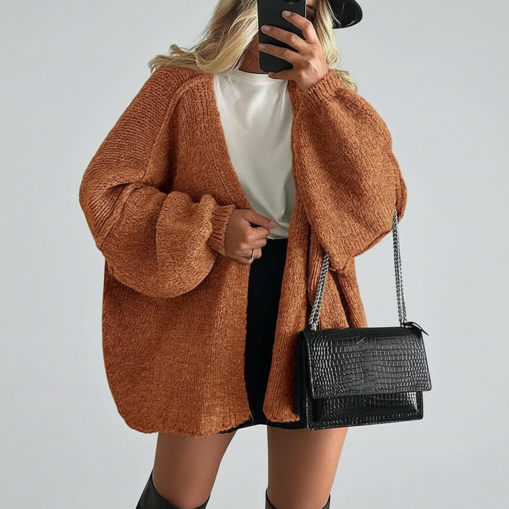 Women's Teddy Fleece Oversized Winter Coat Long Sleeves