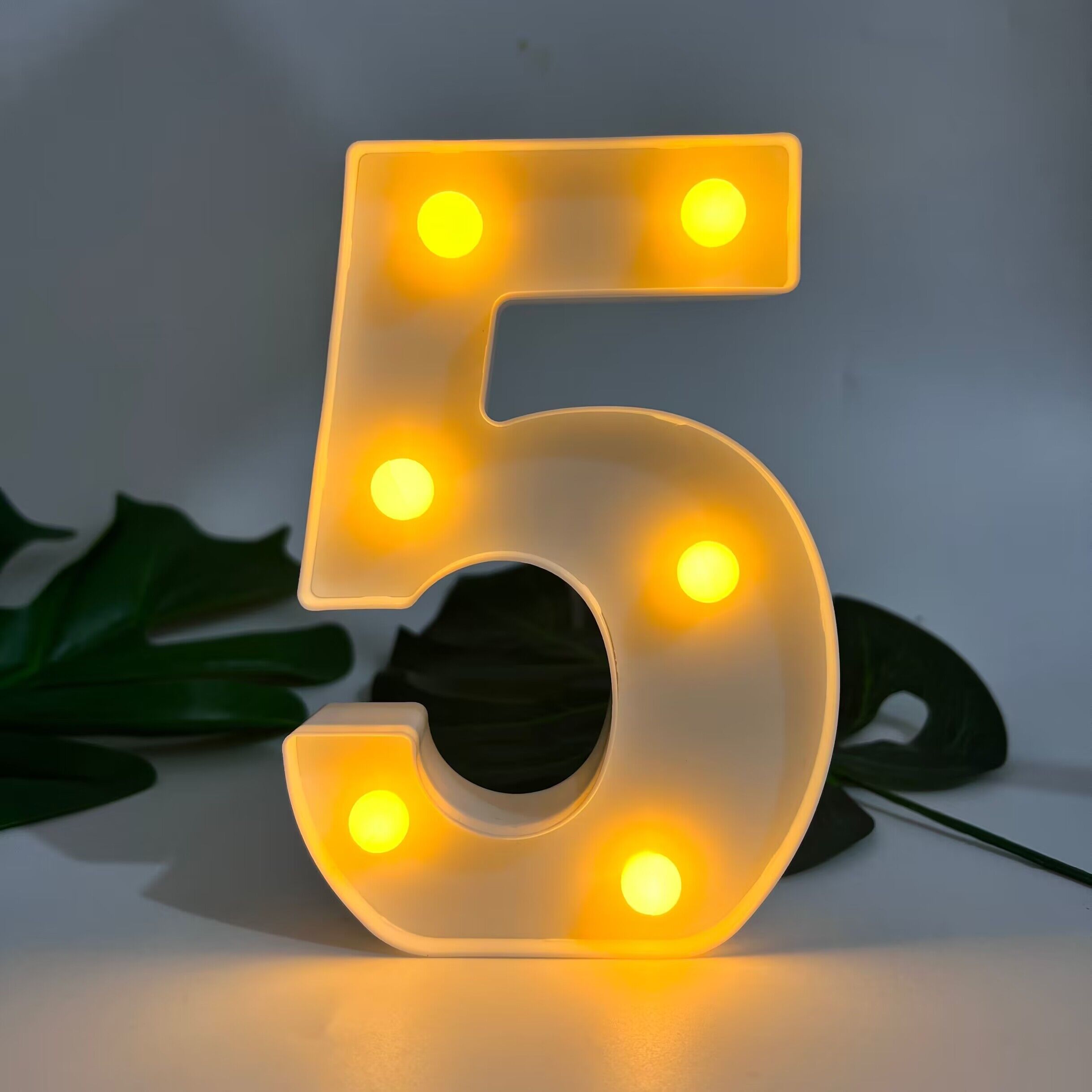 AlphaGlow - LED Decorative Letter Lamp with Battery Power Supply
