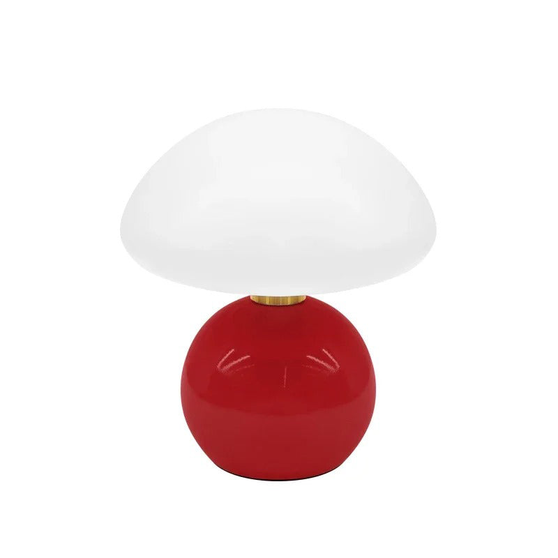 LumiGlass - Modern LED Table Lamp with Glass Shade | Dimmable & Energy Efficient