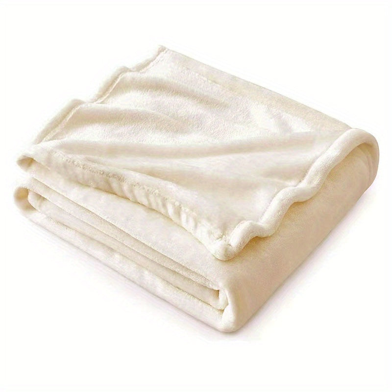Bohemian Style Fleece Blanket - Soft, Warm, and Comfortable for Couch, Bed, and Travel