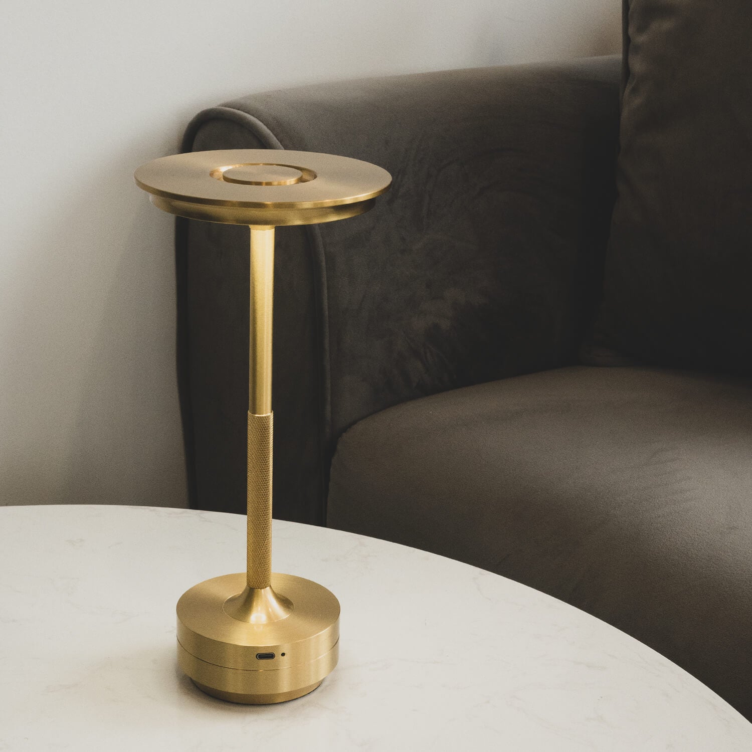 Lampada da Tavolo Wireless Ambient Metallic