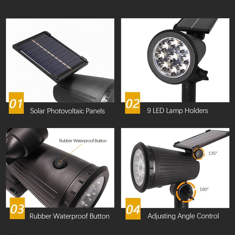 LumiSpot - Illuminazione LED Solare per Giardino e Paesaggio