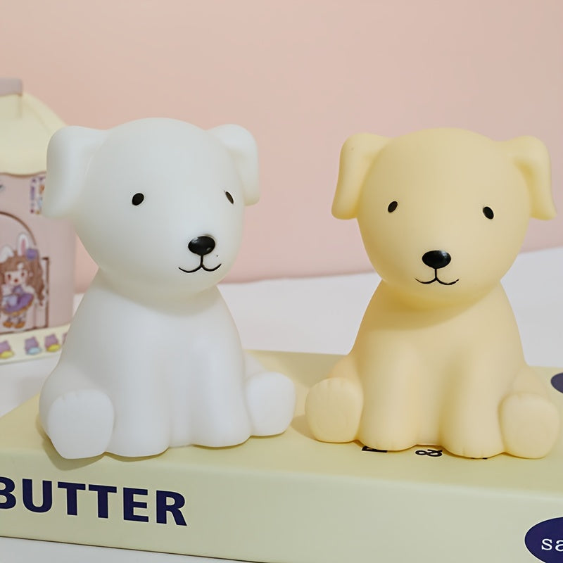 PuppyGlow - Cute Cartoon Dog Lamp with Warm Light for Room Decoration