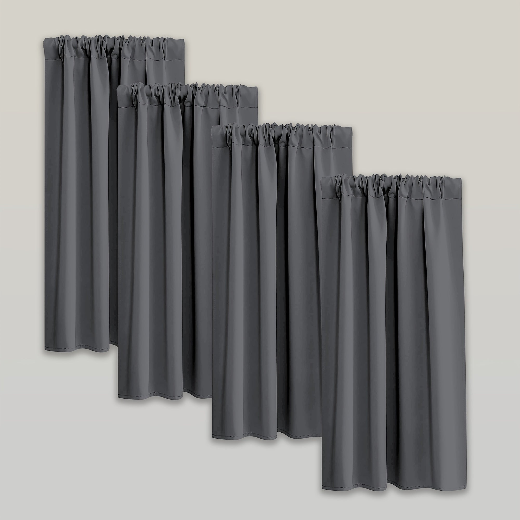 Tende oscuranti - Set moderno di 4 tende oscuranti