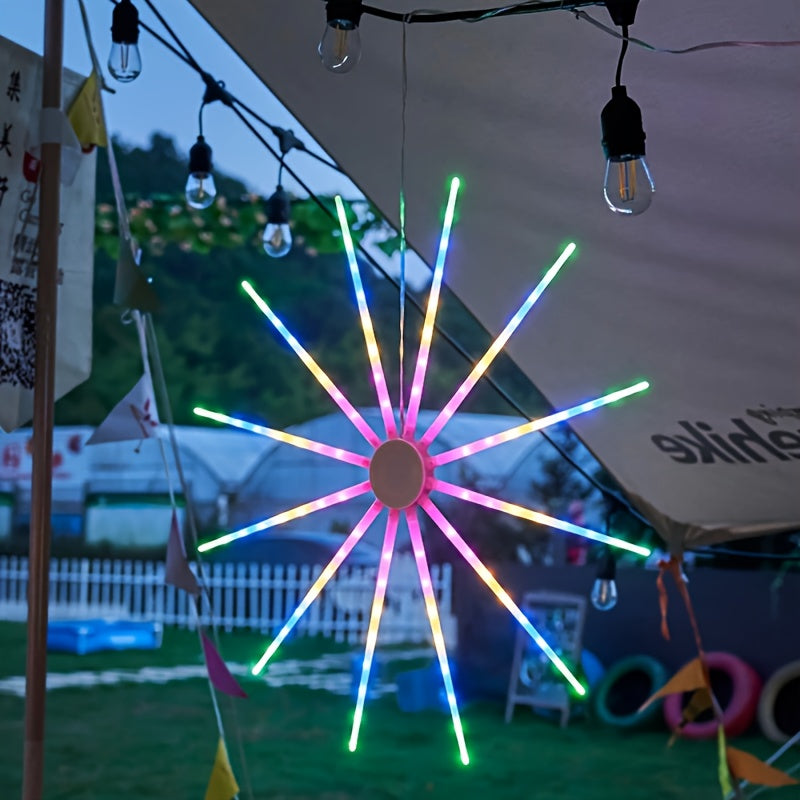 FairySpin - USB Roterende Ventilatorlamp met Magische Kleuren