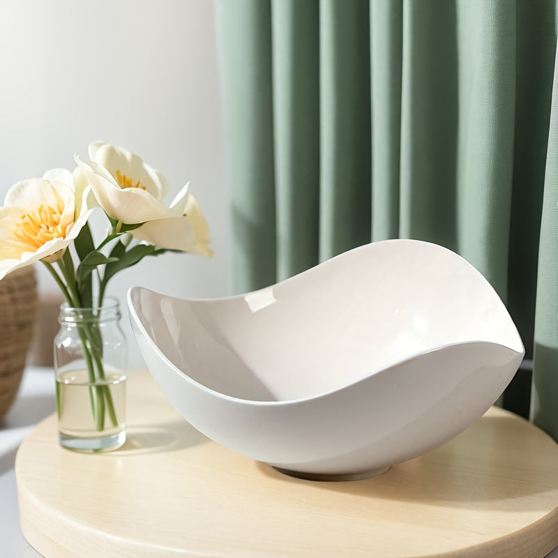 PetraFruit Fruit Bowl - Luxury PET Fruit Bowl for Living Room & Coffee Table