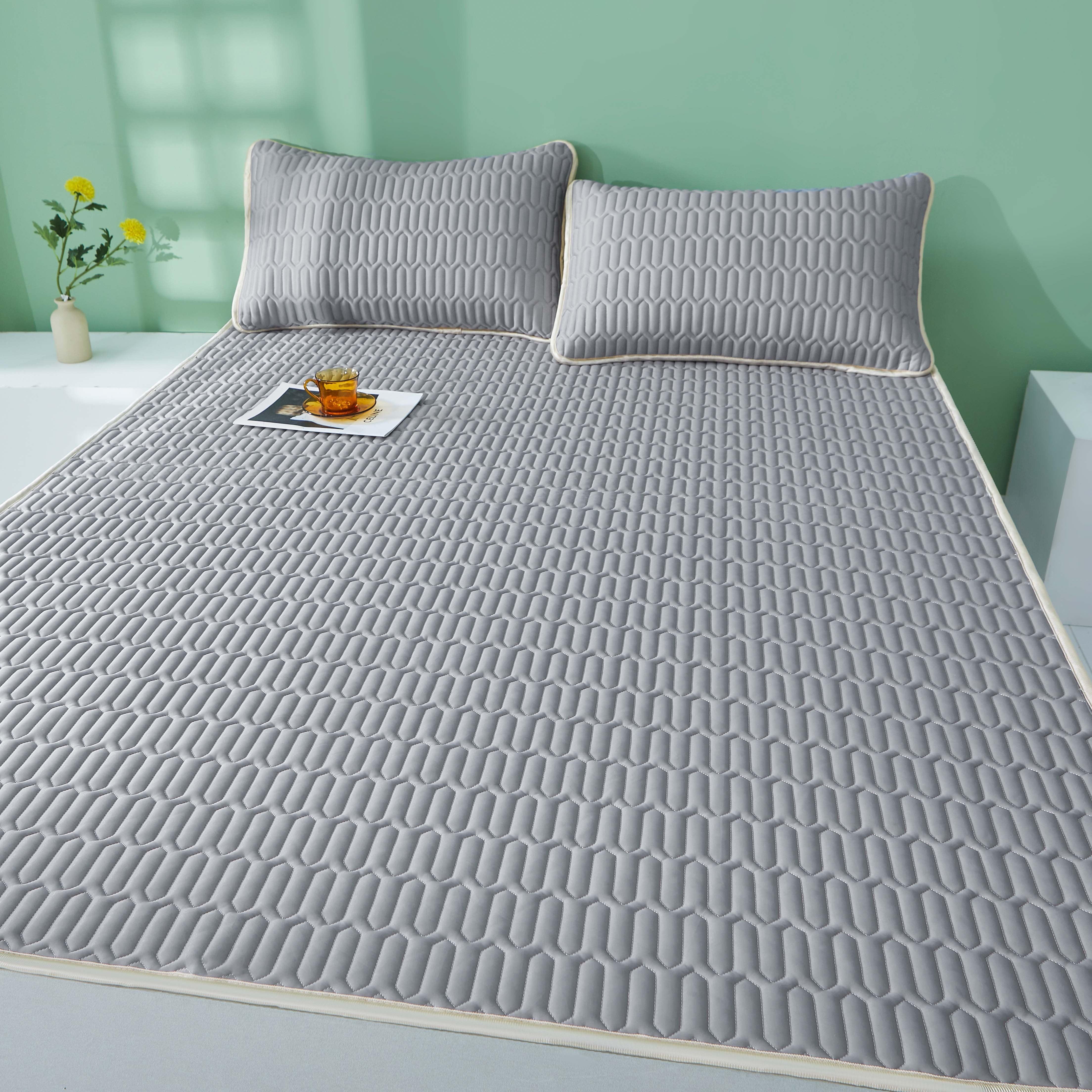 Tapete Fresco de Látex - Conjunto de 2/3 unidades de tapete fresco de látex de verão para quarto ou quarto de estudante, Respirável e Dobrável