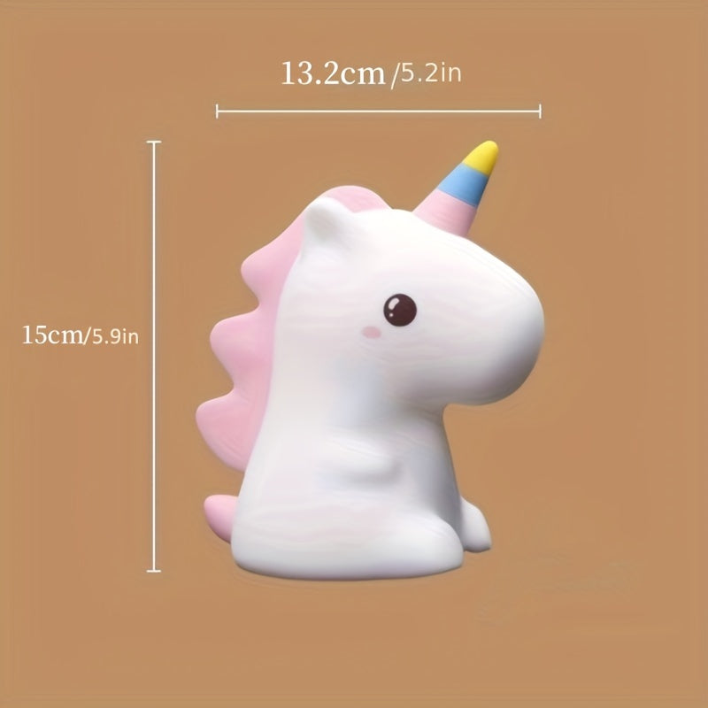 UnicornGlow - Warm Unicorn Night Light with 7 Colors and Eye Protection