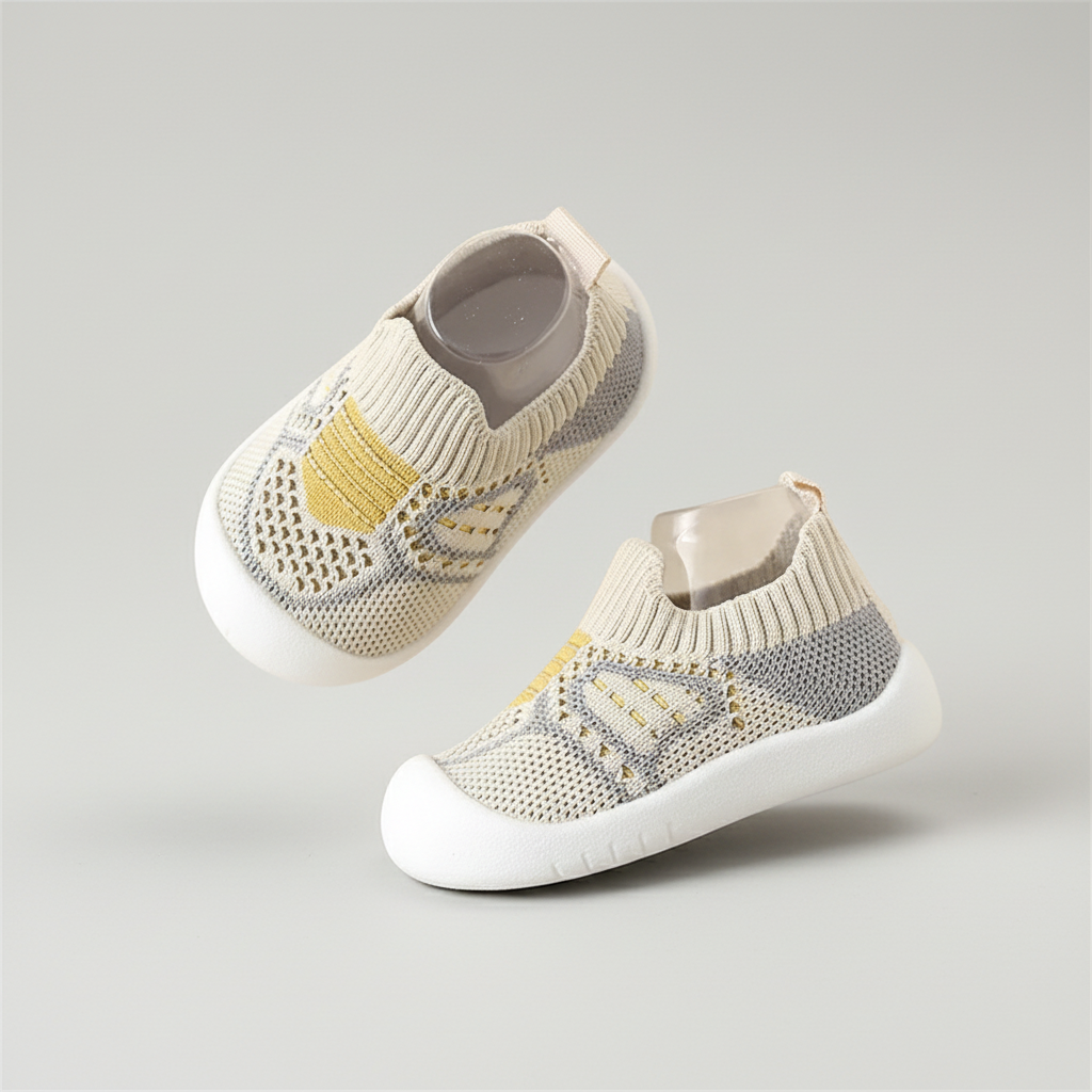 Zapatillas infantiles cómodas con algodón transpirable y suelas antideslizantes