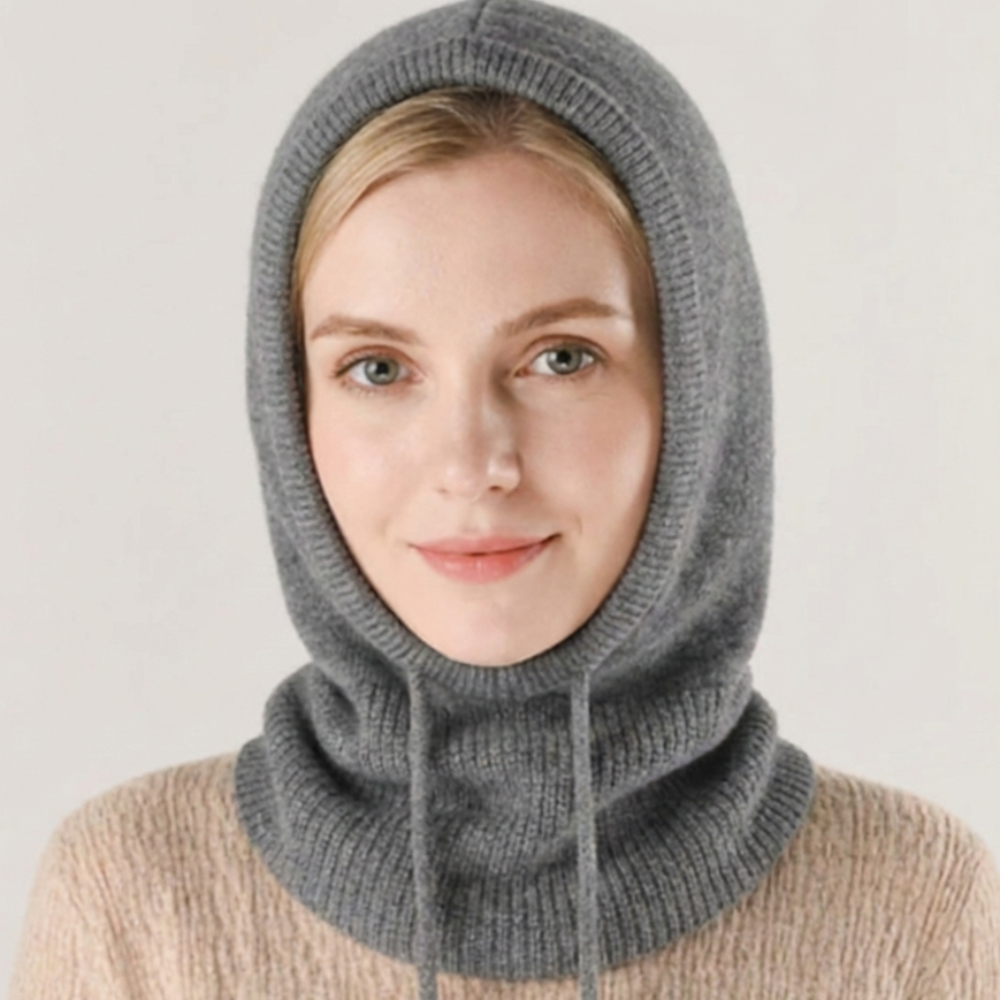 Berretto Cashmere Maglia Costine Morbido Caldo Comfort - Image 4