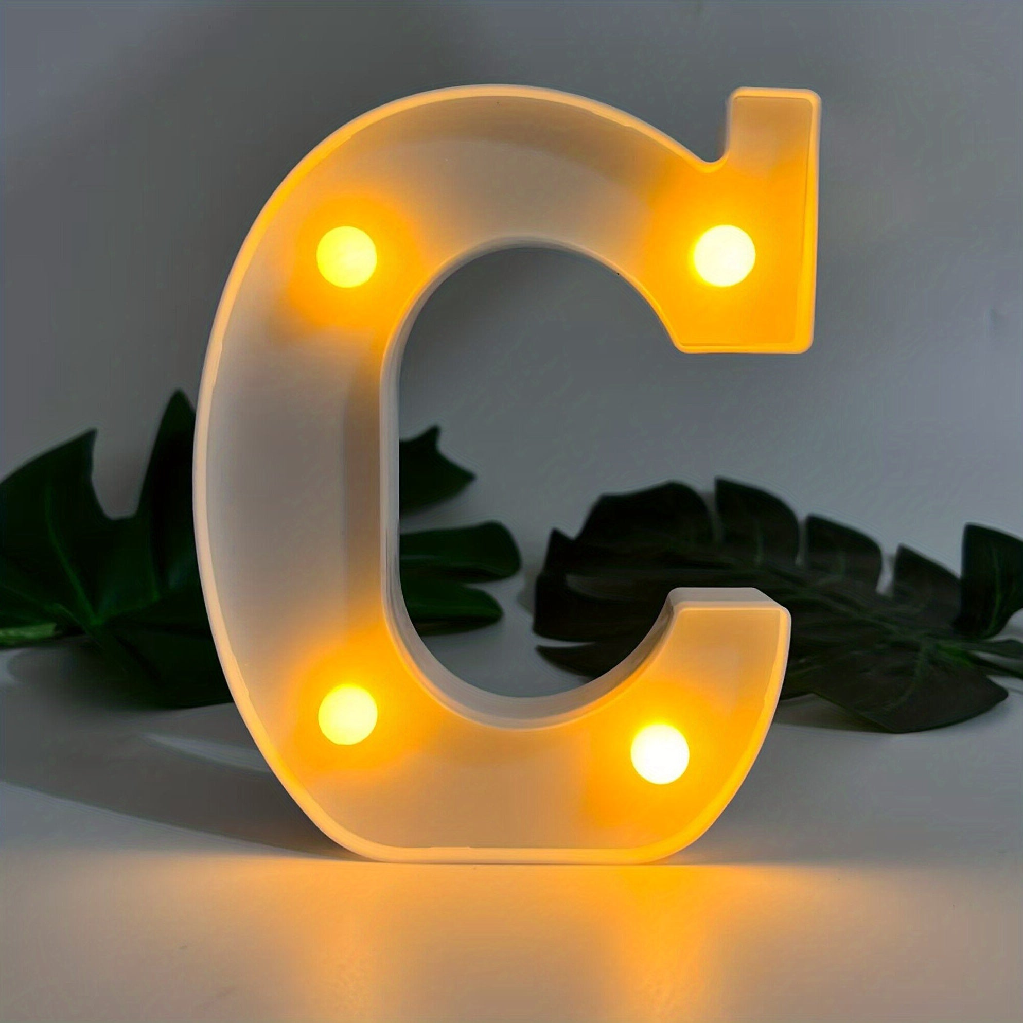 AlphaGlow - LED Decorative Letter Lamp with Battery Power Supply