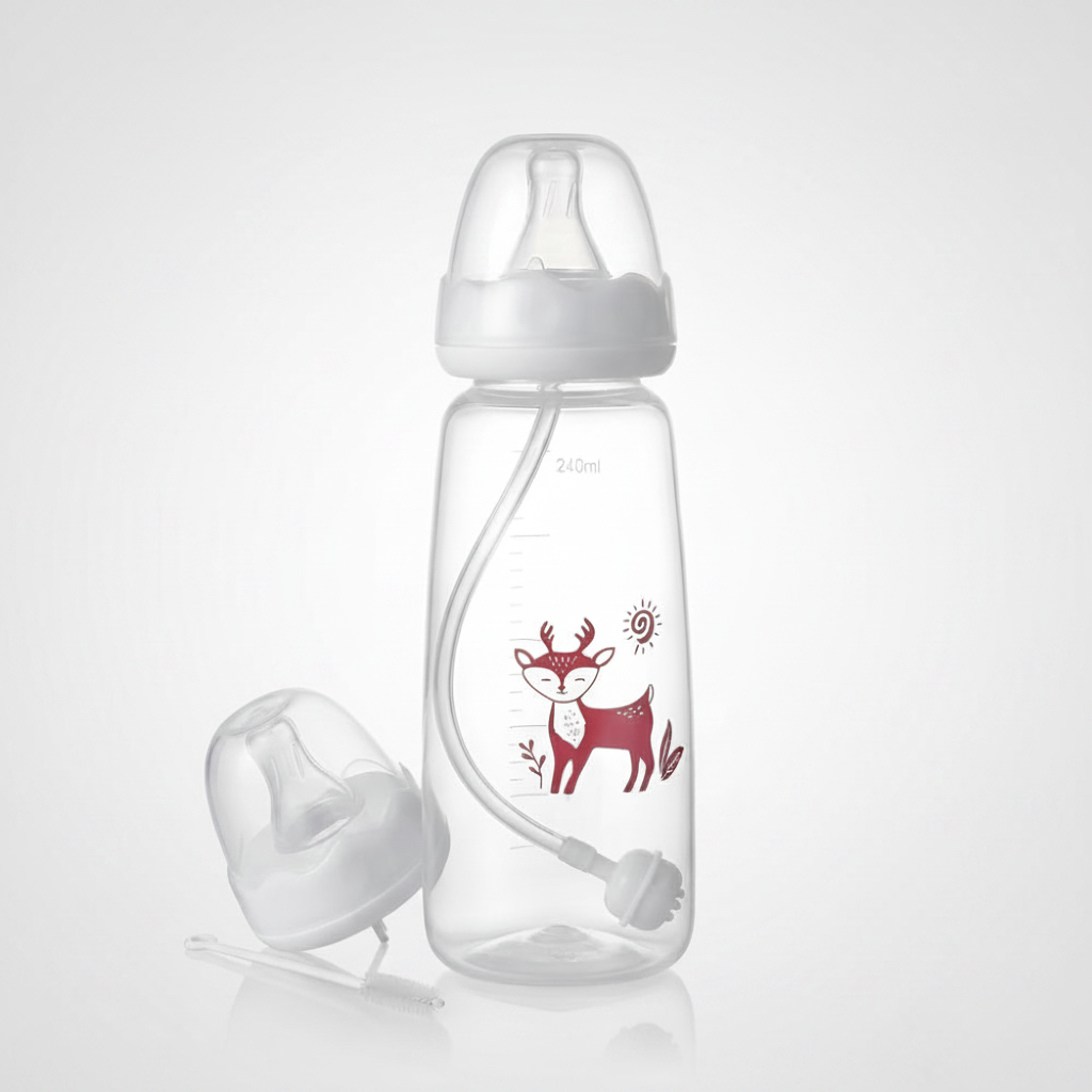 Biberon Neonato Mani Libere Tubo Flessibile - Image 3