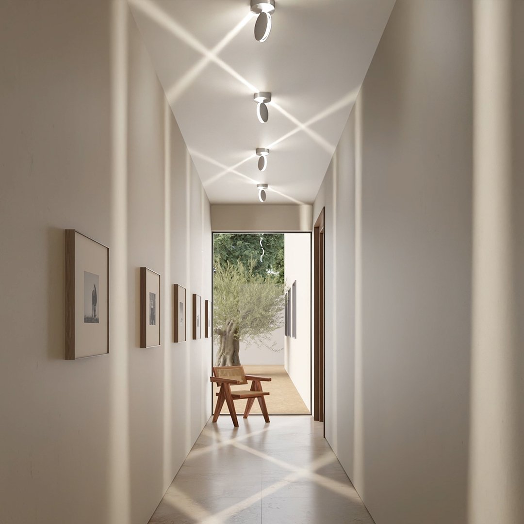 AuroraGlow - Lampada da parete a spot moderna