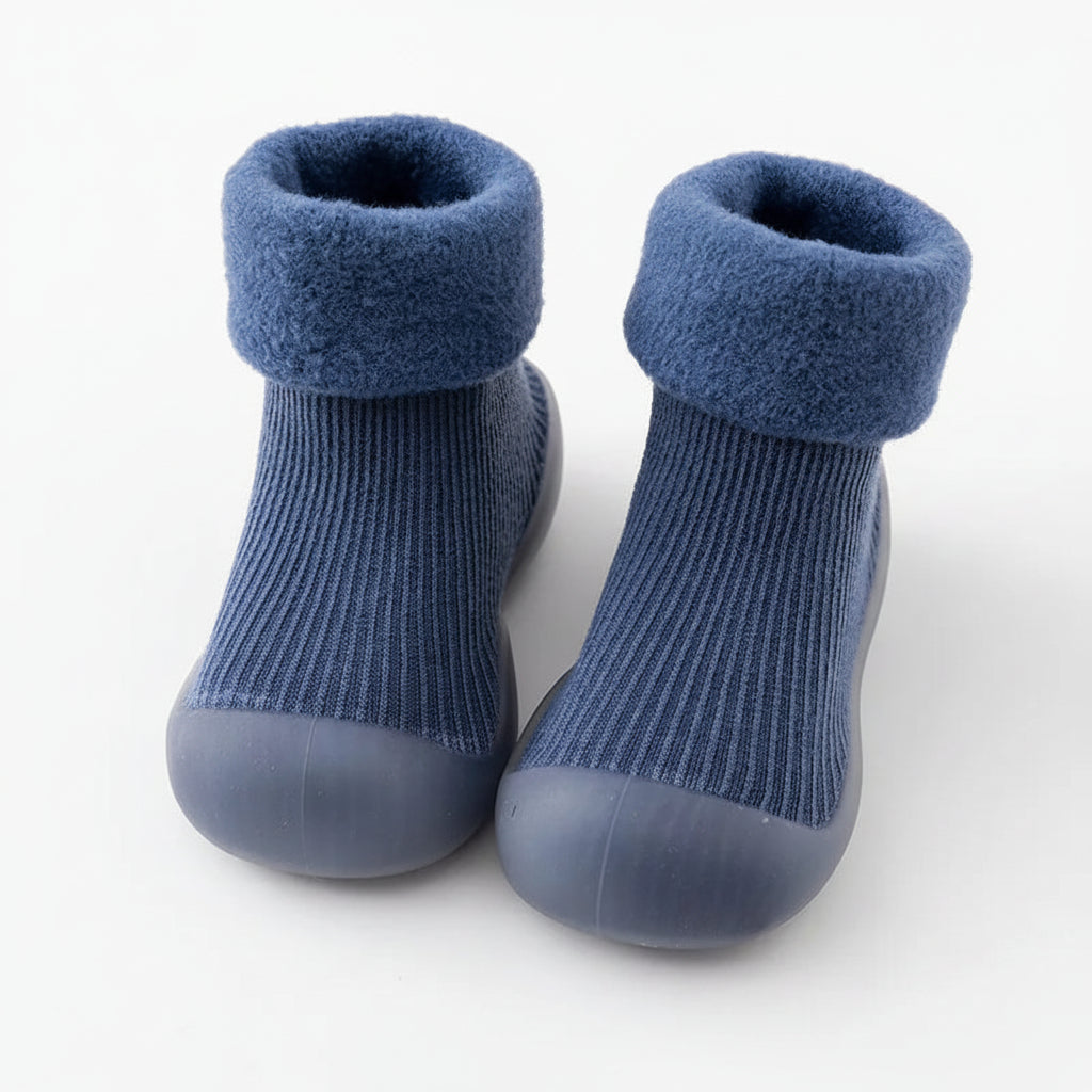 Antislip Socks Toddlers Warm Cotton Baby Shoes First Steps