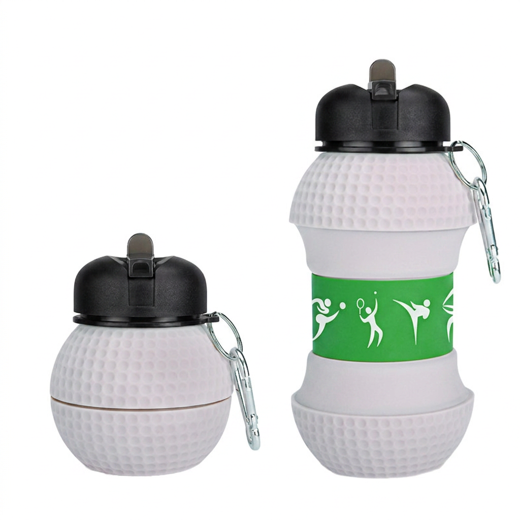 Borraccia Pieghevole Sportiva Design Portatile - Image 7