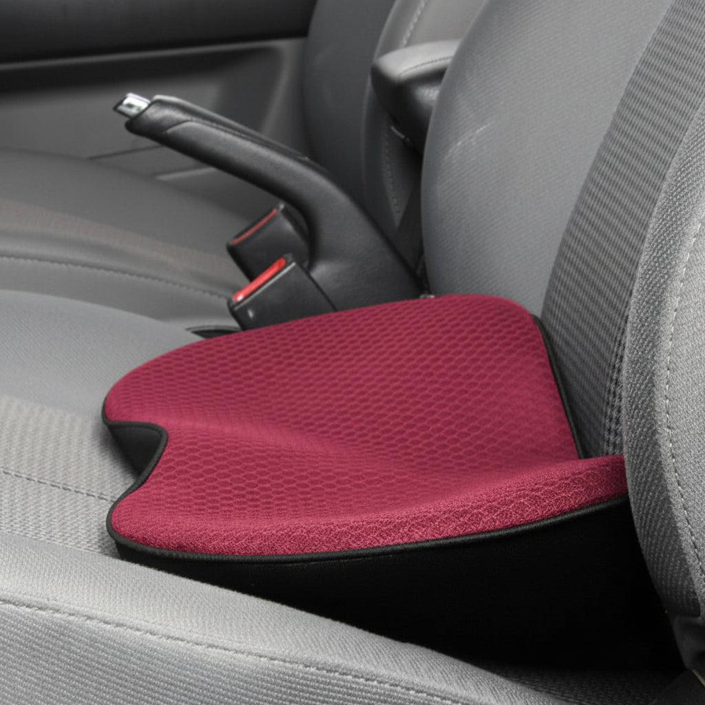 Car Seat Cushion Booster Ergonomic Memory Foam Better Visibility