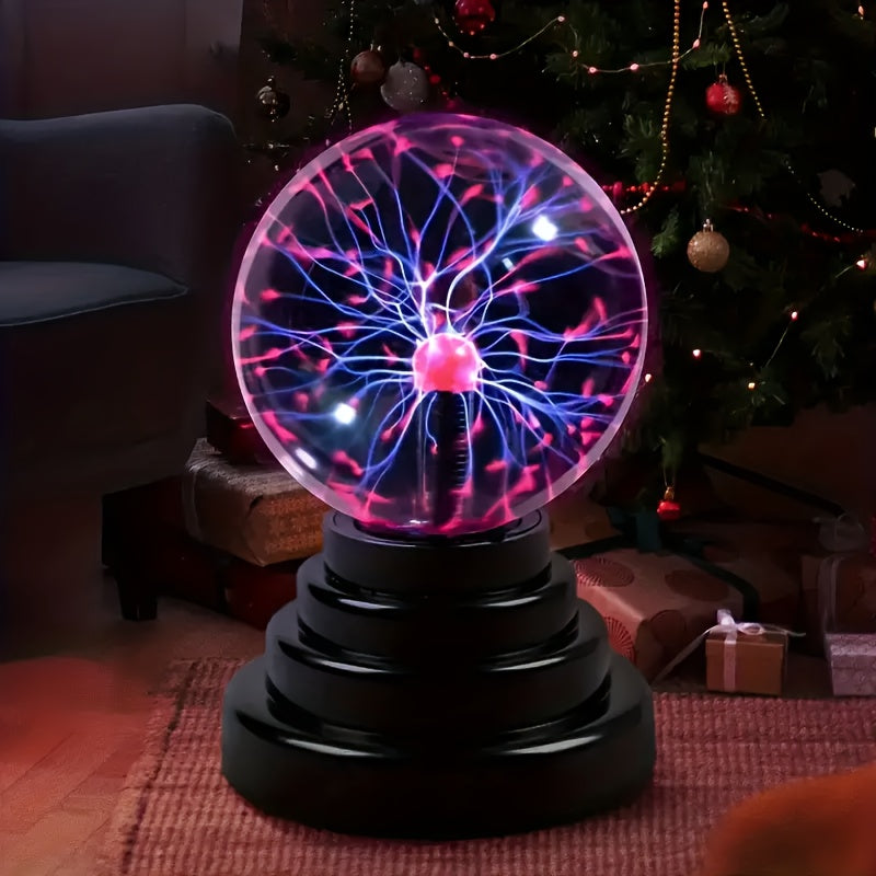 PlasmaGlow - Bola de Plasma Interativa Mágica com USB