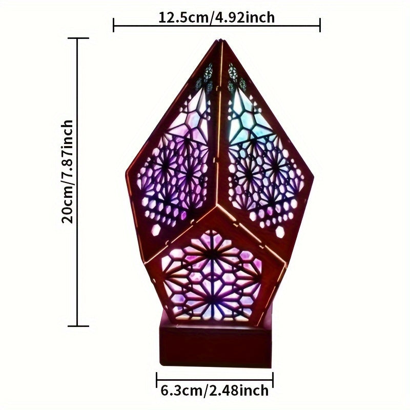 StarGlow - USB Bohemian Starry Sky Night Light 3D Projector
