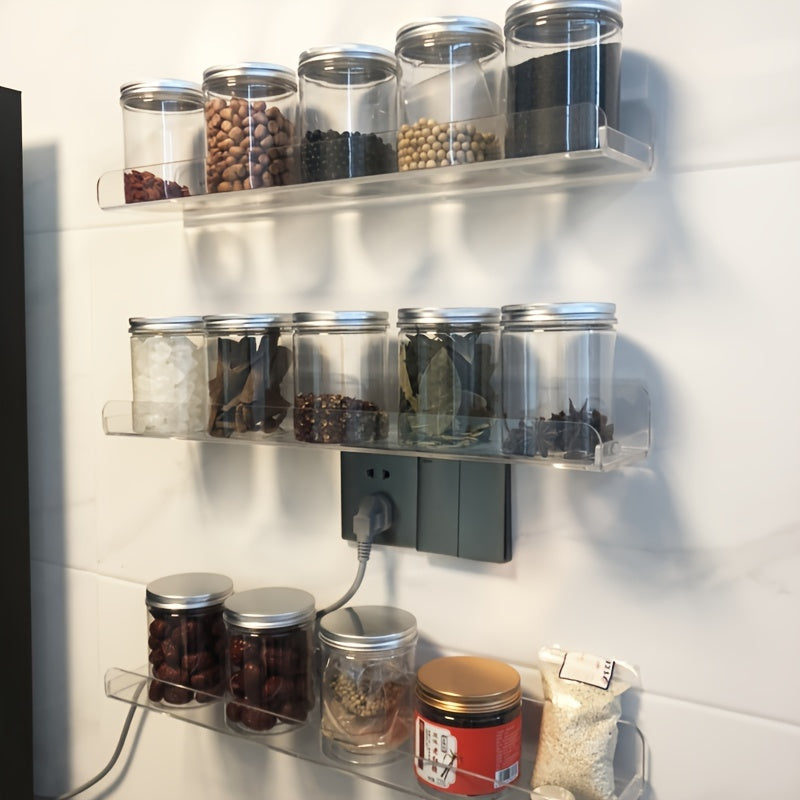 AcrylicShelf - Zwevende Hangende Plank - Boorvrij Doucherek en Opbergplank