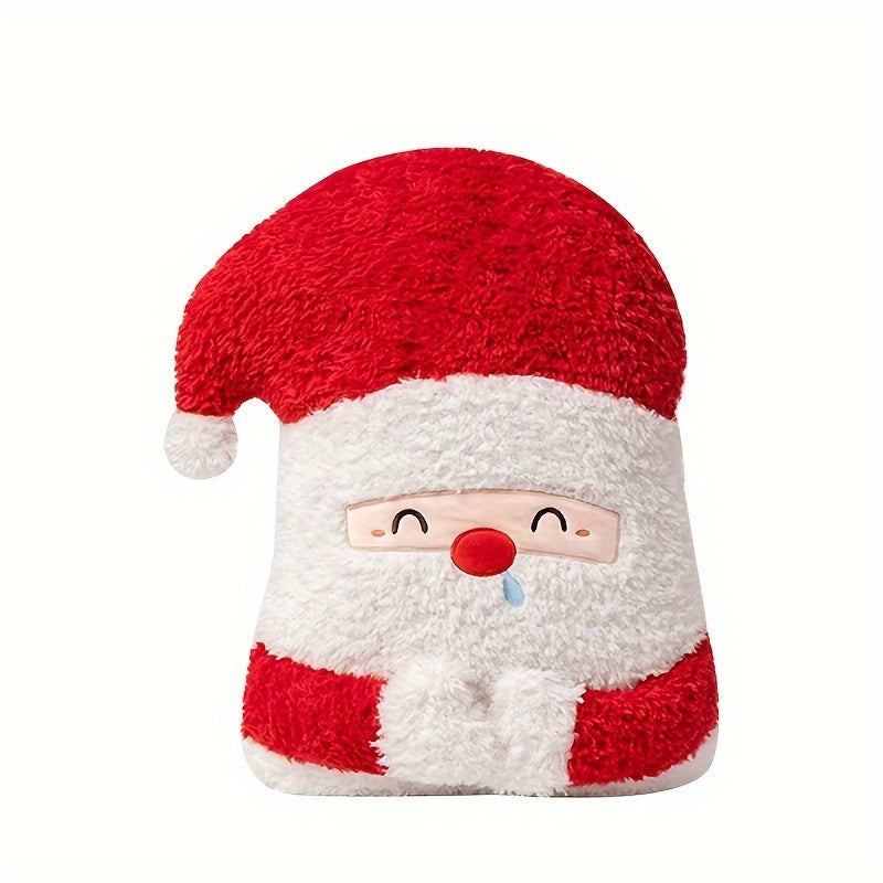 MerryCushion - Santa Claus & Reindeer Decorative Pillow