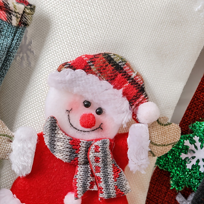 FestiveSocks - Set of 4 Christmas Stockings
