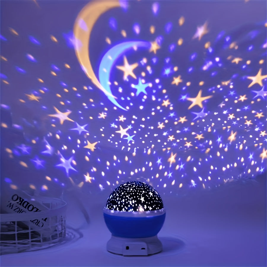 StarryDream - Starry Night Lamp with 12 Colors and 360° Rotation