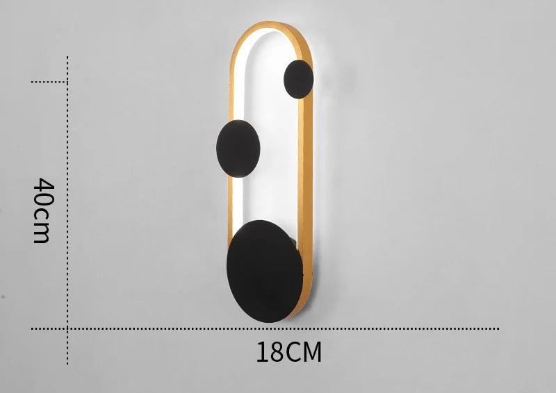 CreativeGlow - Modern LED Wall Lamp in Creative Design – Decorative Lighting