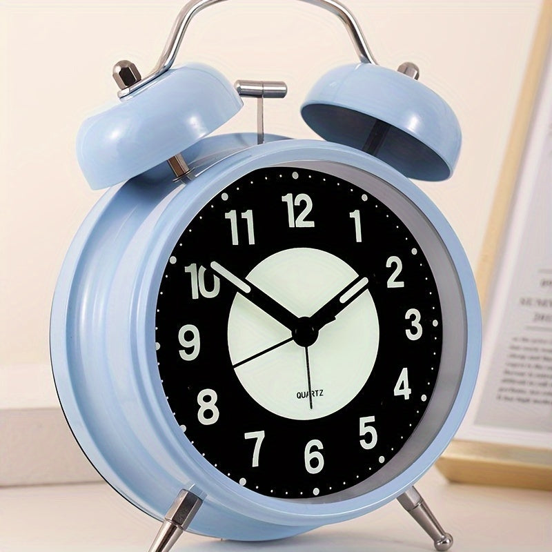 GlowClock - Silent Luminous Metal Alarm Clock