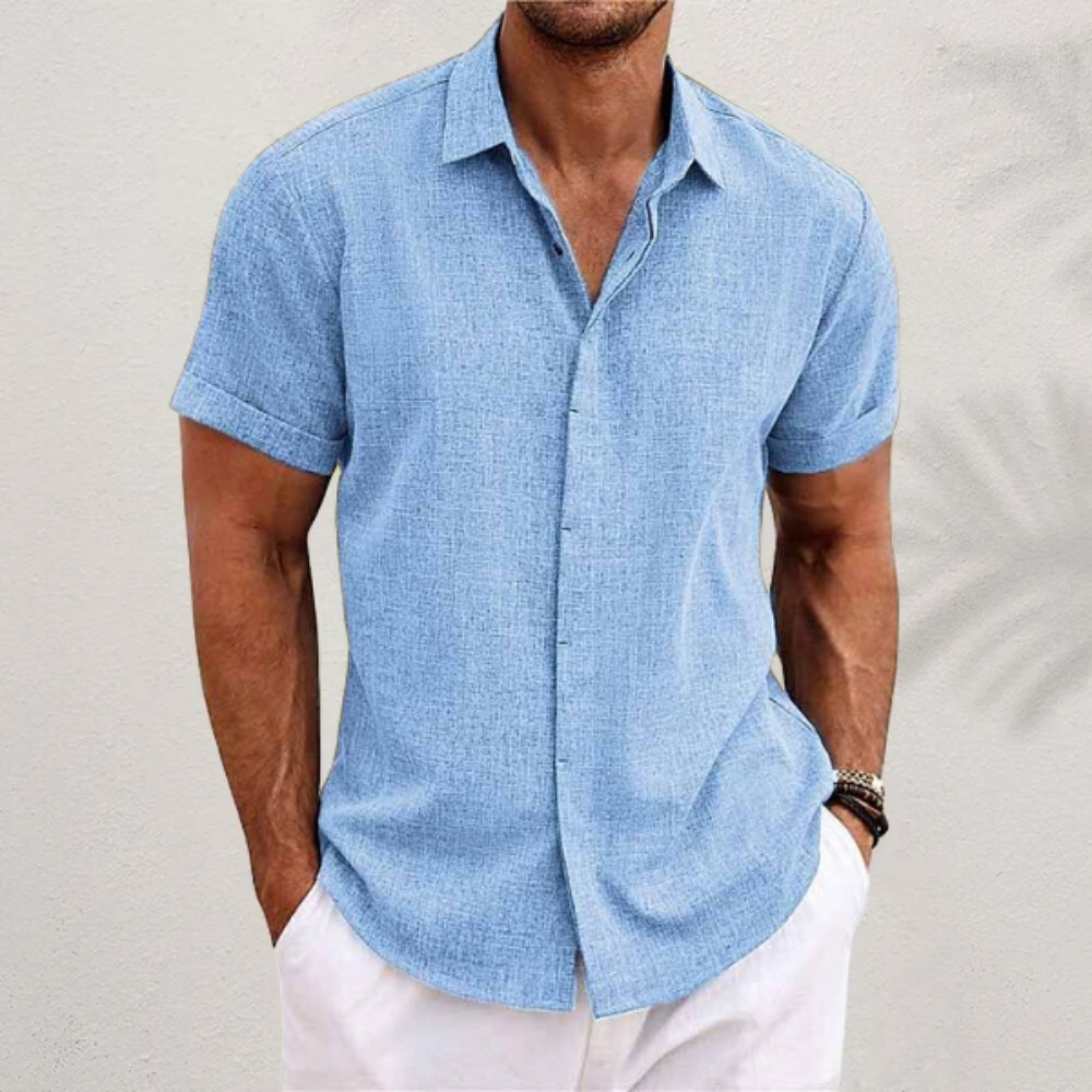 Camicia Casual Classica Maniche Corte - Image 1