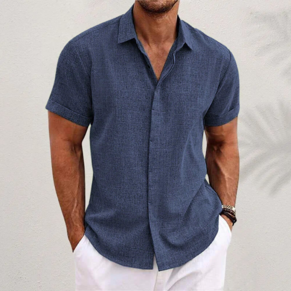 Camicia Casual Classica Maniche Corte - Image 2