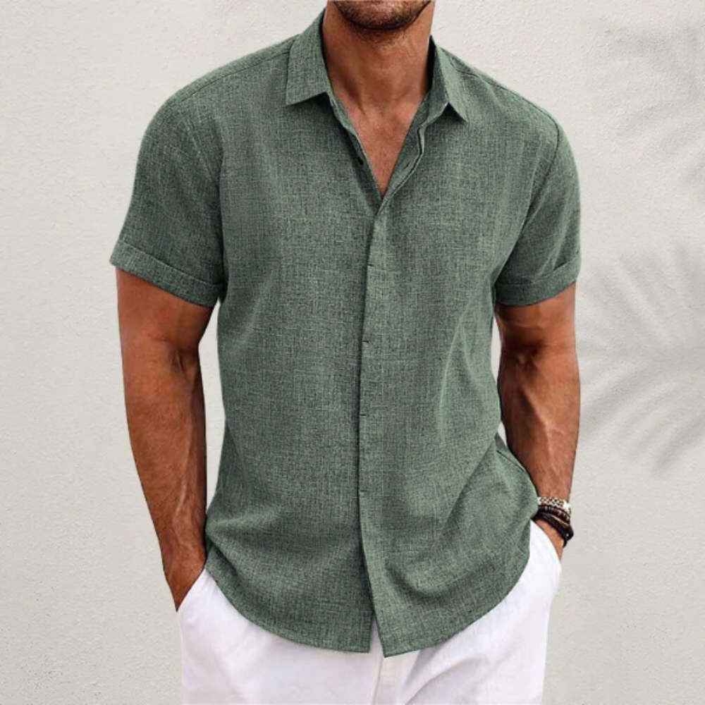 Camicia Casual Classica Maniche Corte - Image 3