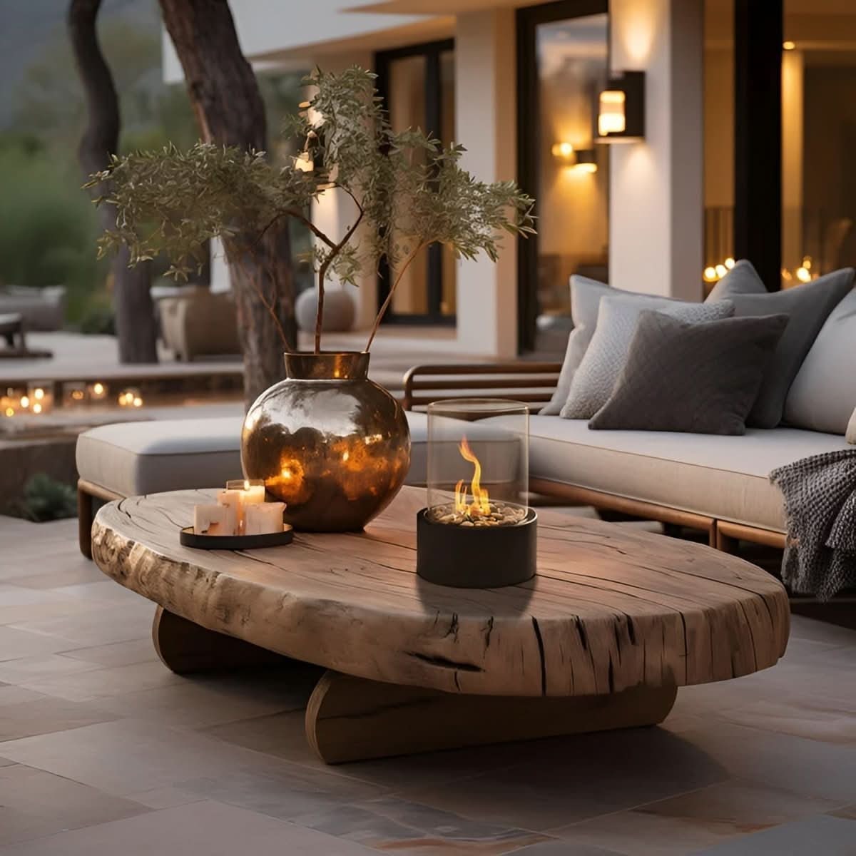 Camino Tavolo Decorativo Design Moderno - Image 4