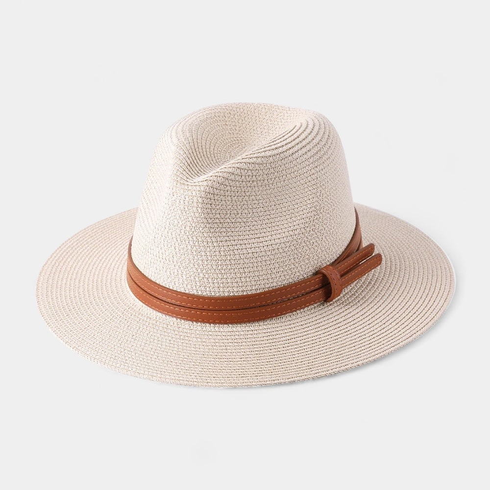 Cappello Panama Fedora Tesa Larga Viaggio - Image 1