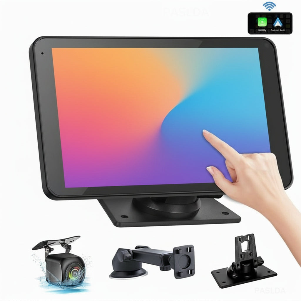 Ecrã Tátil Sem Fios Carplay para Painel de Instrumentos Monitor Automóvel