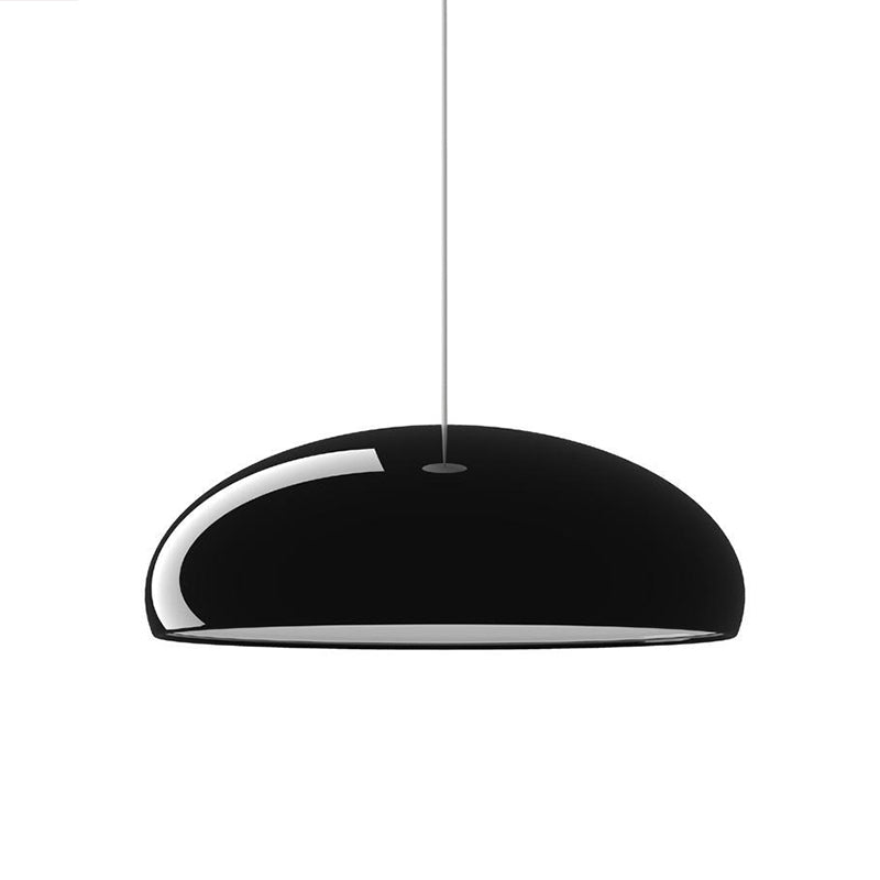 Lámparas colgantes LED Celestia Ronde - Metal blanco para dormitorio y sala de estar