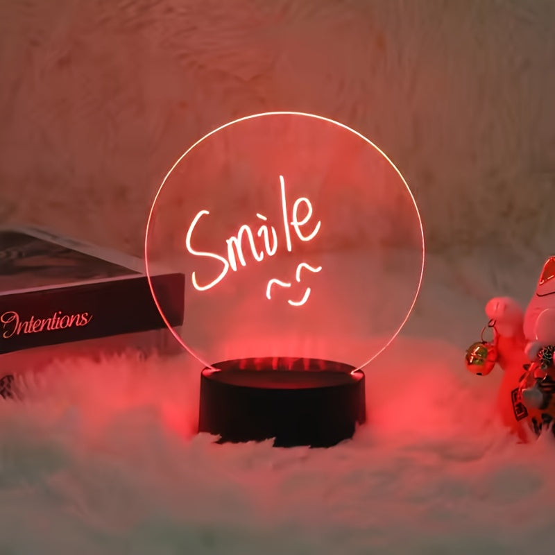 3DGlow - LED Night Light with 16 Color Changes and USB/Battery Power Supply