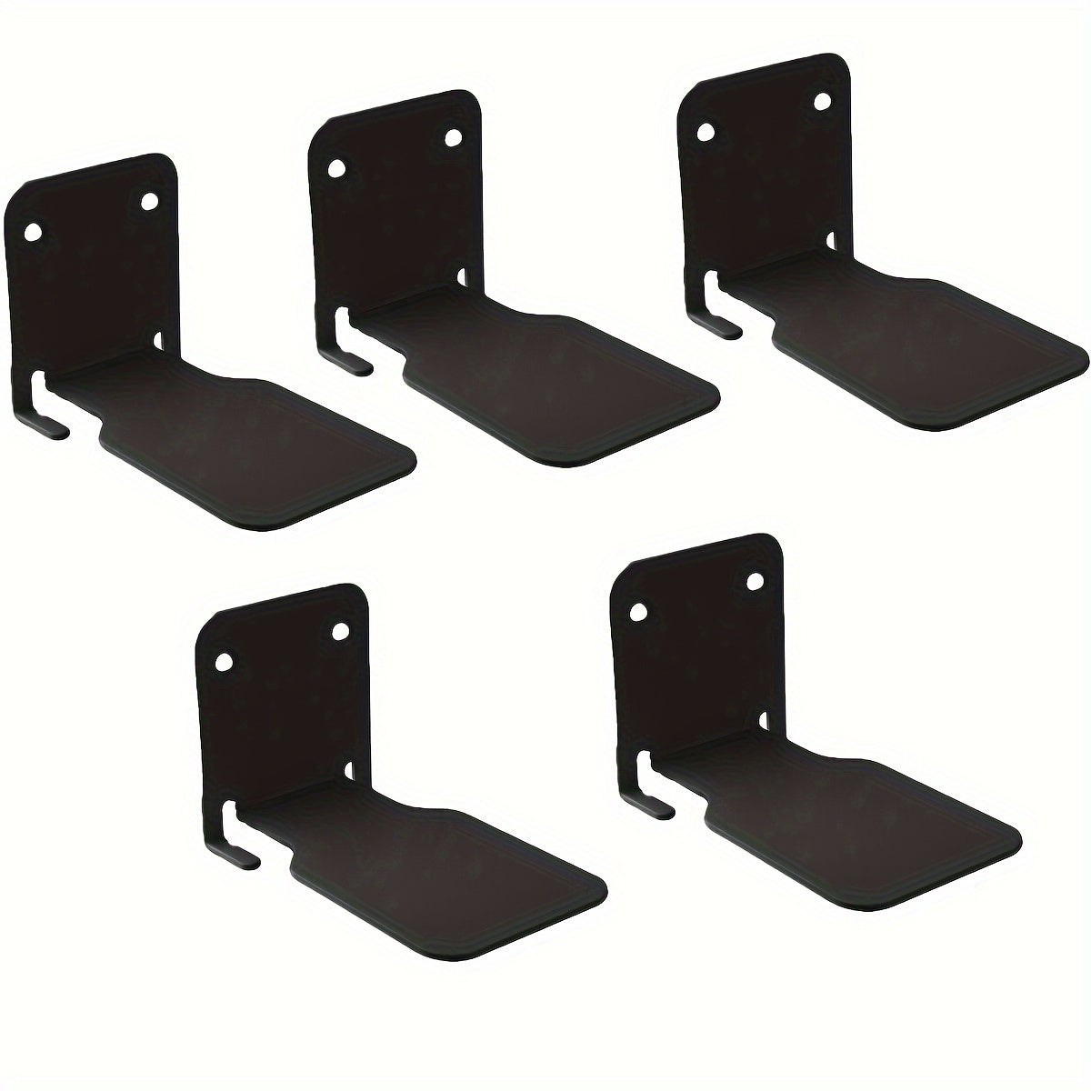 MetalShelf - Juego de Soportes Metálicos para Libros - Diseño Funcional y Duradero para Oficina y Espacio Habitable