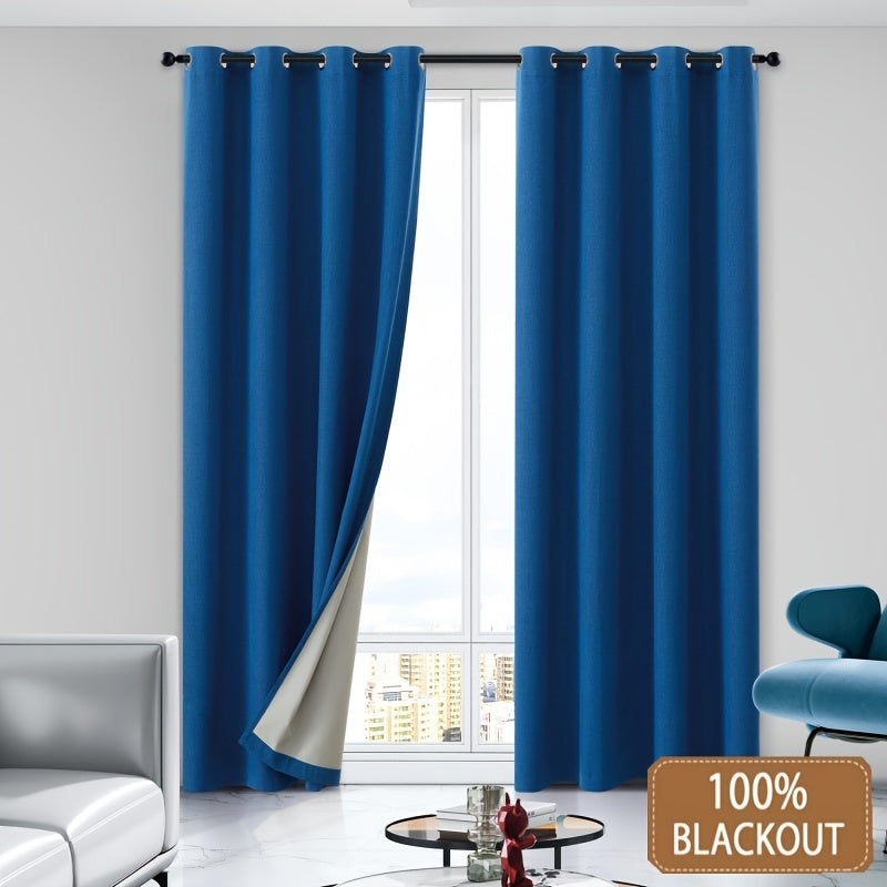 1 Pezzo Tende Oscuranti - Energeticamente Efficiente, Blocco Solare e Isolamento Termico per Camera da Letto e Soggiorno