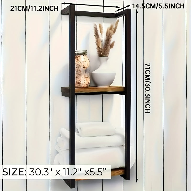 IronRack - Wall-Mounted Towel Rack - Waterproof and Multifunctional