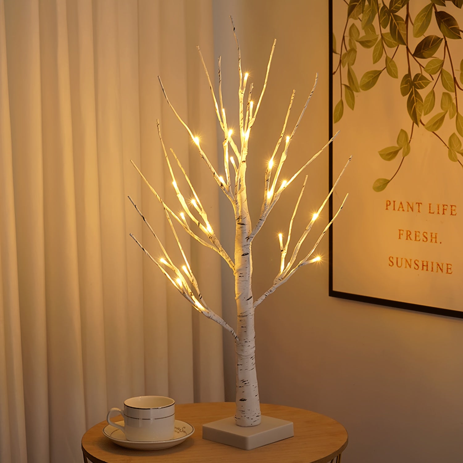 GlowTree - Albero a LED con Rami Regolabili